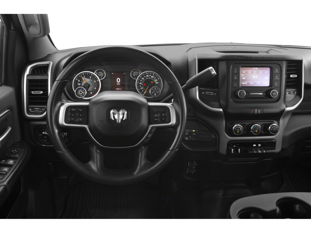 2021 RAM 2500 Big Horn BLACK WIDOW