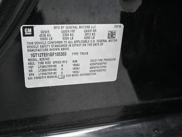 2016 GMC Sierra 2500HD SLT