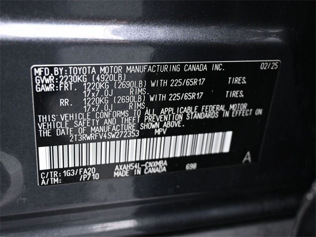 2025 Toyota RAV4 Hybrid XLE