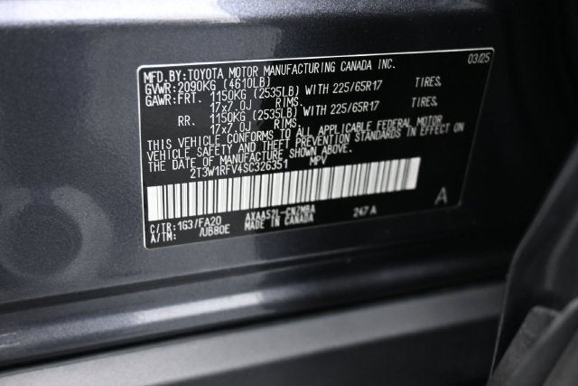 2025 Toyota RAV4 XLE