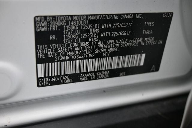 2025 Toyota RAV4 XLE