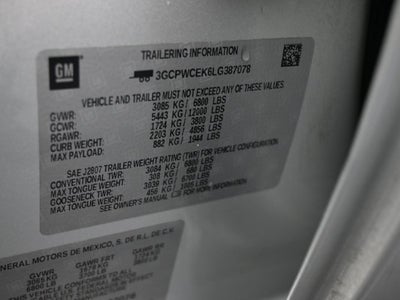 2020 Chevrolet Silverado 1500 LT Texas Edition