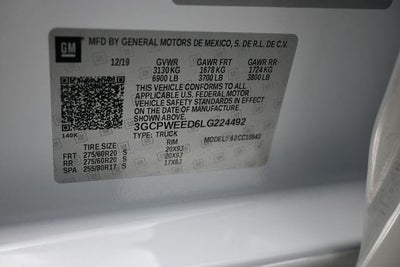 2020 Chevrolet Silverado 1500 LTZ