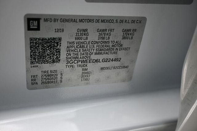 2020 Chevrolet Silverado 1500 LTZ