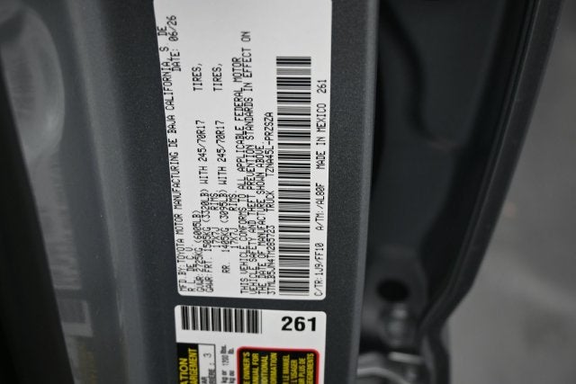 2026 Toyota Tacoma SR5