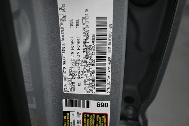 2025 Toyota Tacoma SR5
