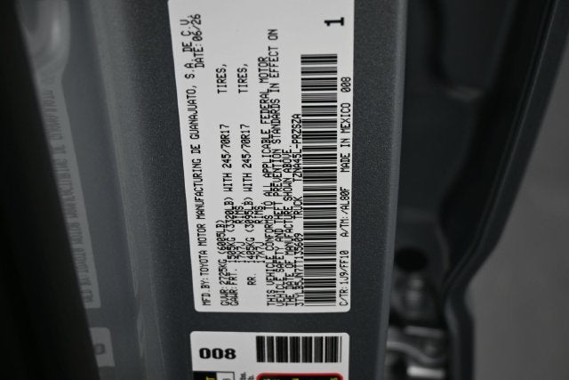2026 Toyota Tacoma SR5