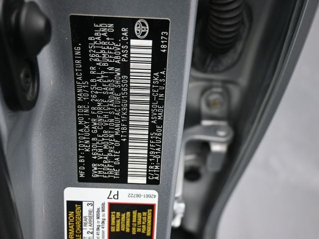 2016 Toyota Camry SE