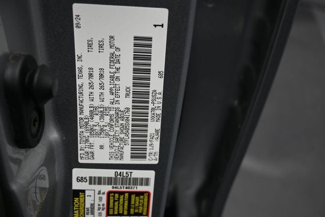 2025 Toyota Tundra SR5