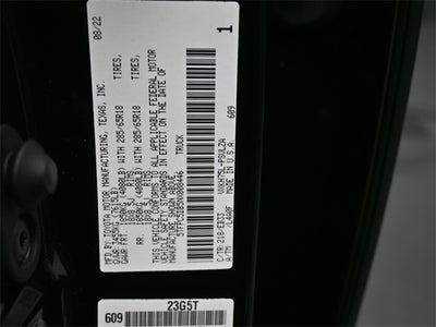 2022 Toyota Tundra Hybrid TRD Pro