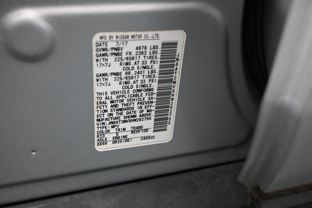 2017 Nissan Rogue SV
