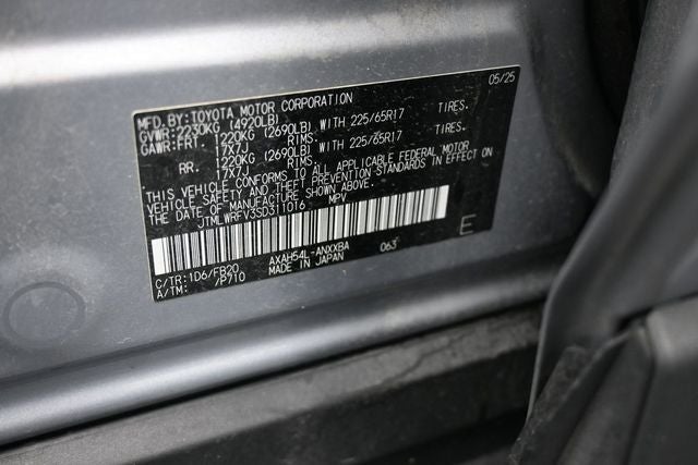 2025 Toyota RAV4 Hybrid LE