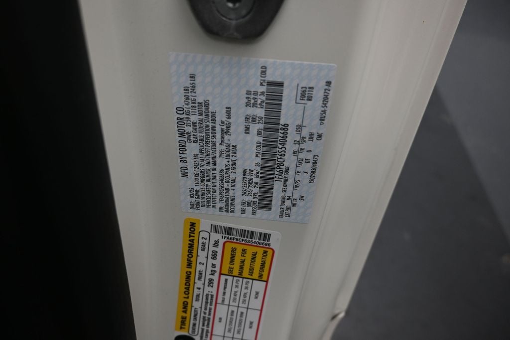 2025 Ford Mustang GT Premium Anniversary Edition