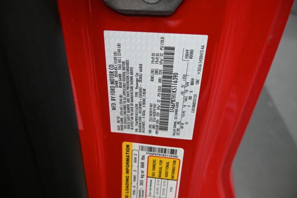 2019 Ford Mustang EcoBoost Premium