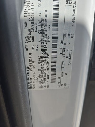 2023 Ford Transit-250 Base