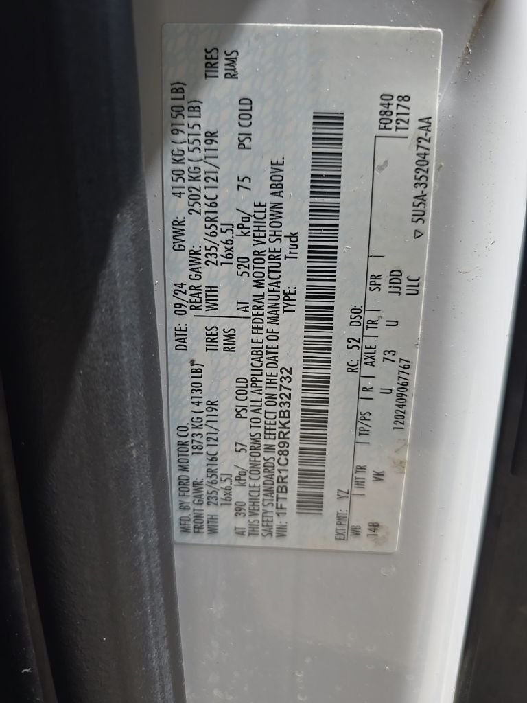 2024 Ford Transit-250 Base MID ROOF