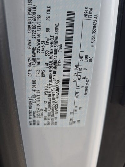 2024 Ford Transit-350 Base HIGH ROOF EXTENDED