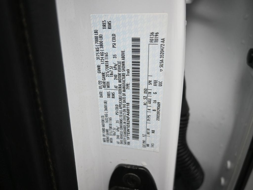 2022 Ford F-150 Tremor