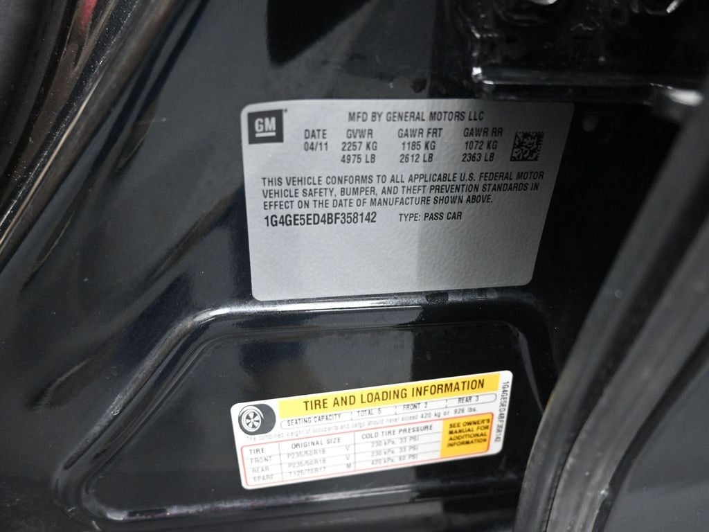 2011 Buick LaCrosse CXS