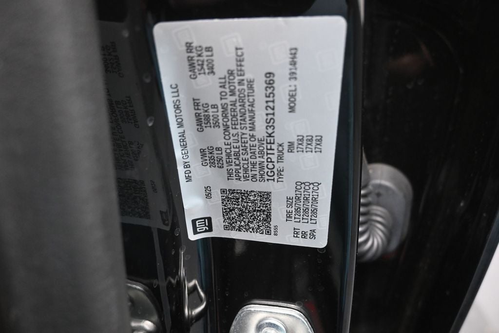 2025 Chevrolet Colorado ZR2