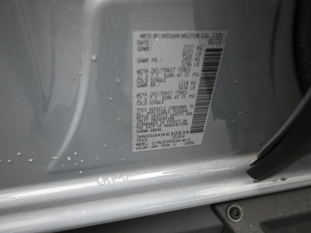 2025 Nissan Frontier PRO-4X