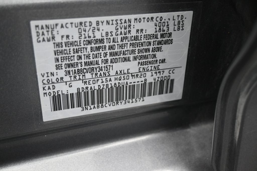 2024 Nissan Sentra SV