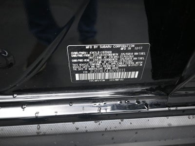 2018 Subaru Crosstrek 2.0i Limited