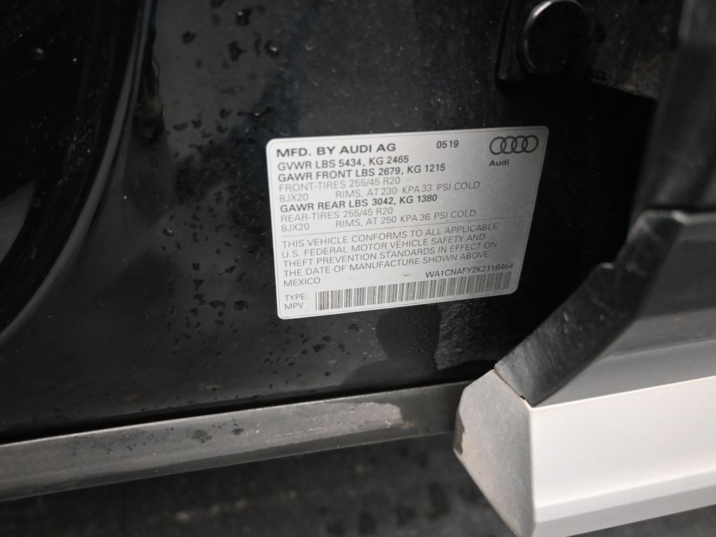 2019 Audi Q5 2.0T Prestige quattro