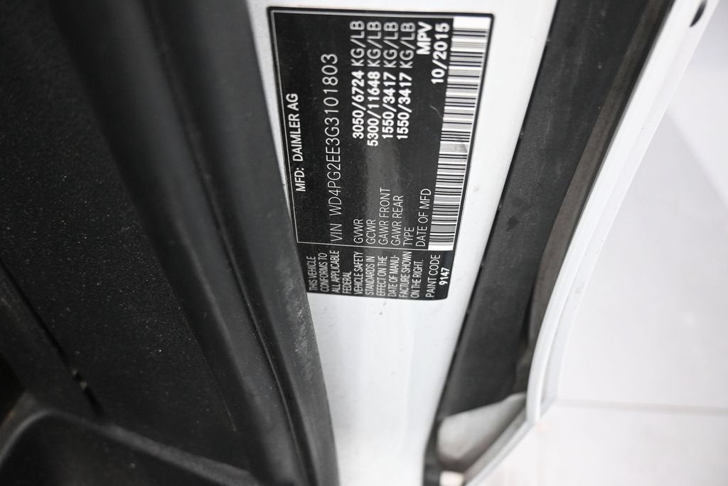 2016 Mercedes-Benz Metris Passenger