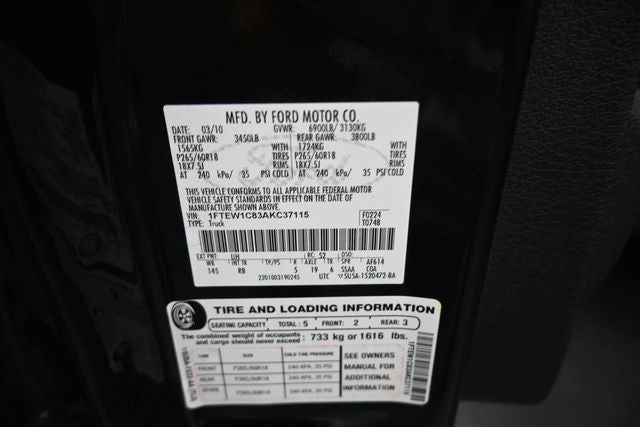2010 Ford F-150 FX2