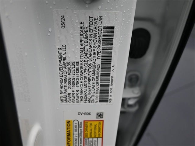 2024 Honda Accord Hybrid Touring Honda Certified