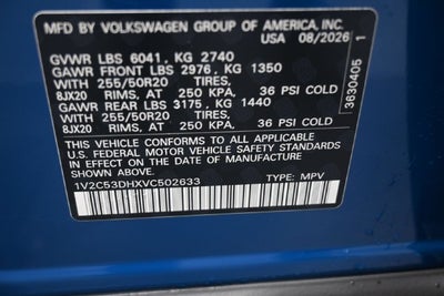 2027 Volkswagen Atlas SEL