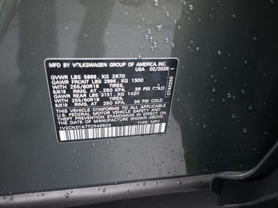 2026 Volkswagen Atlas 2.0T Peak Edition