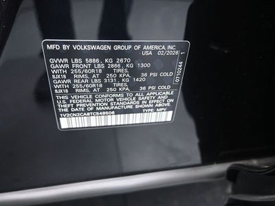 2026 Volkswagen Atlas 2.0T Peak Edition