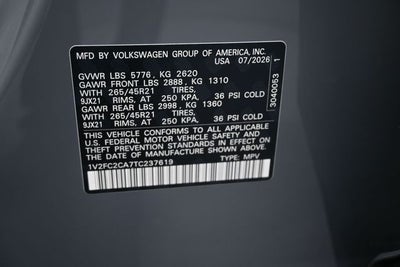 2026 Volkswagen Atlas Cross Sport SEL Premium R-Line
