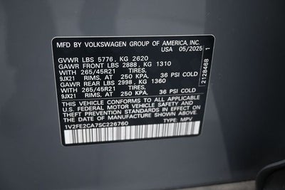 2025 Volkswagen Atlas Cross Sport 2.0T SEL Premium R-Line