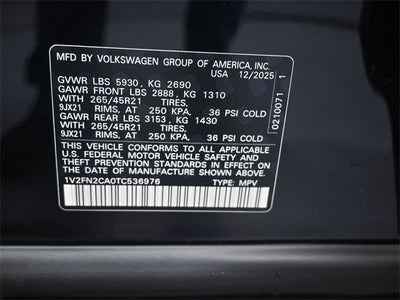 2026 Volkswagen Atlas 2.0T SEL Premium R-Line