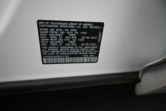 2024 Volkswagen Atlas 2.0T SEL Premium R-Line