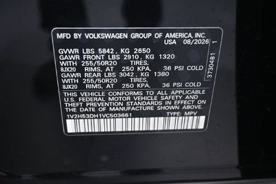 2027 Volkswagen Atlas SE w/Technology