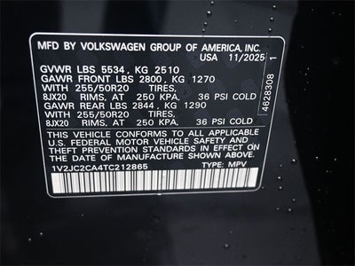 2026 Volkswagen Atlas Cross Sport 2.0T SE w/Technology