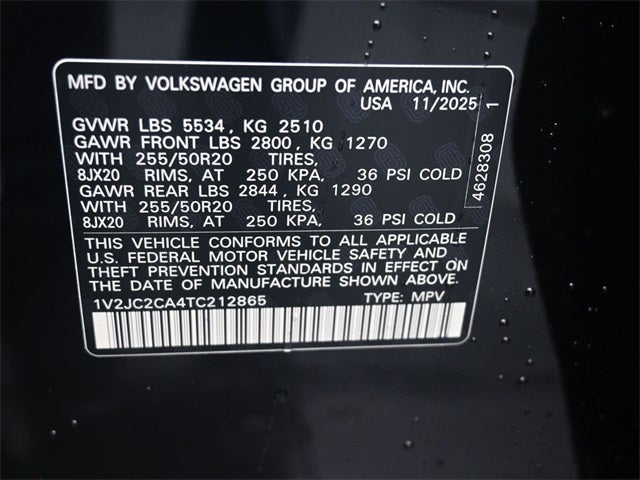 2026 Volkswagen Atlas Cross Sport 2.0T SE w/Technology