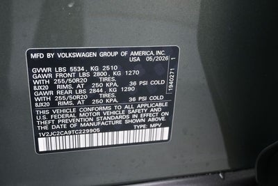 2026 Volkswagen Atlas Cross Sport 2.0T SE w/Technology
