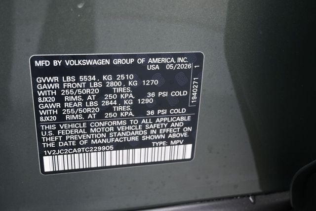 2026 Volkswagen Atlas Cross Sport 2.0T SE w/Technology
