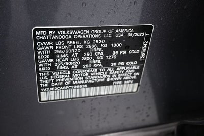 2023 Volkswagen Atlas Cross Sport 3.6L V6 SE w/Technology