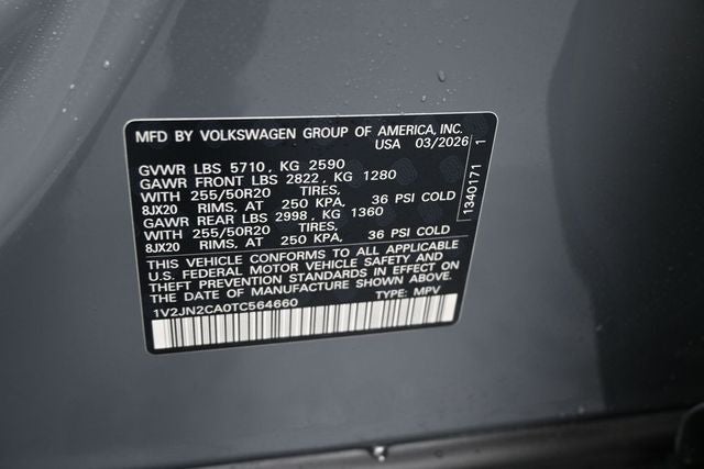 2026 Volkswagen Atlas 2.0T SE w/Technology