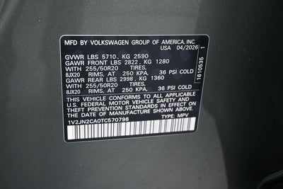2026 Volkswagen Atlas 2.0T SE w/Technology