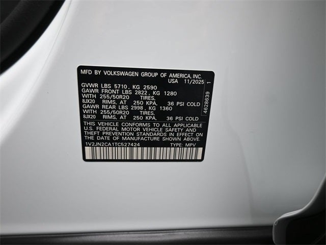 2026 Volkswagen Atlas 2.0T SE w/Technology