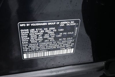 2026 Volkswagen Atlas 2.0T SE w/Technology