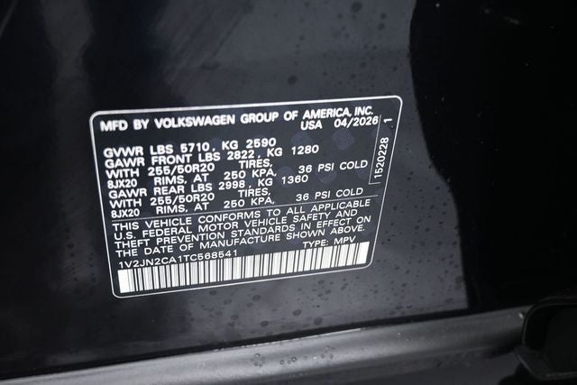 2026 Volkswagen Atlas 2.0T SE w/Technology