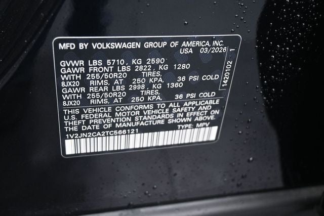 2026 Volkswagen Atlas 2.0T SE w/Technology